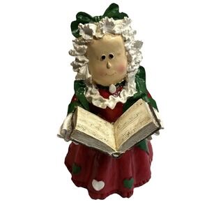 Holiday Dough Mrs. Santa Claus (Resin) World Bazaars Merry Christmas Decoration